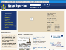 Tablet Screenshot of novabystrica.sk